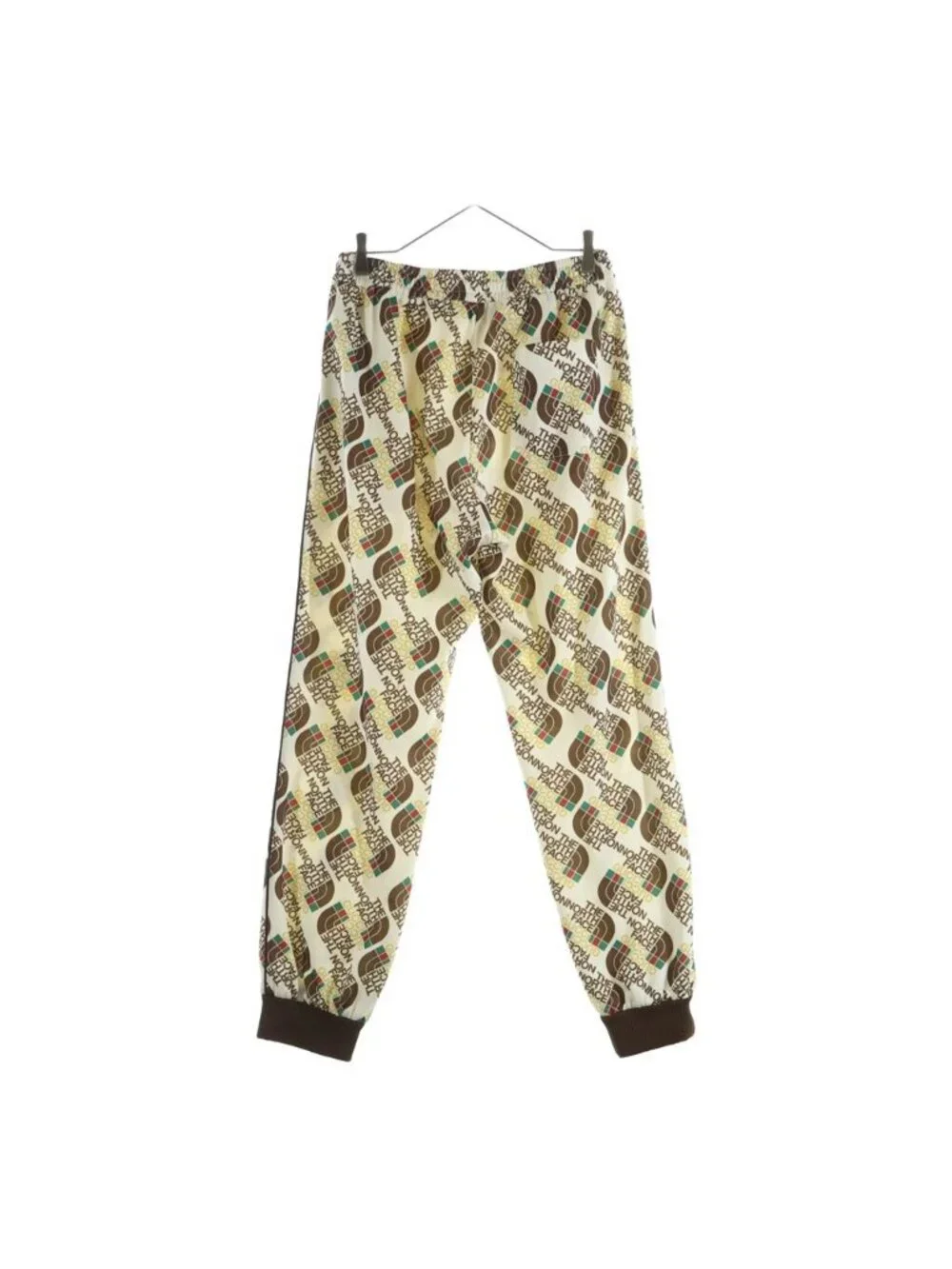 Gucci the North Face Web Print Technical Jersey Jogging Pants